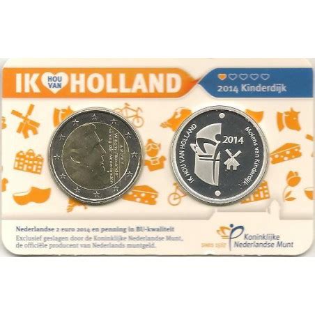 Euro Nederland Holland Coin Fair In Coincard Met Zilveren