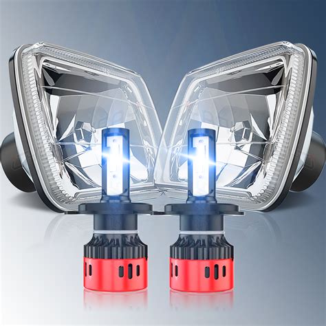 2pcs 7x6inch Square Led Headlights Fit Oldsmobile Cutlass Supreme 1978 1979 Ebay