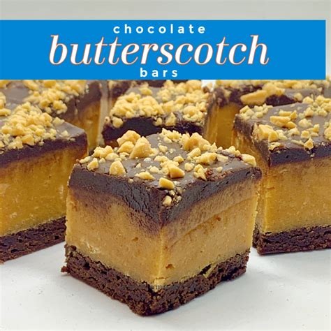 Chocolate Butterscotch Bars That S Just Jeni