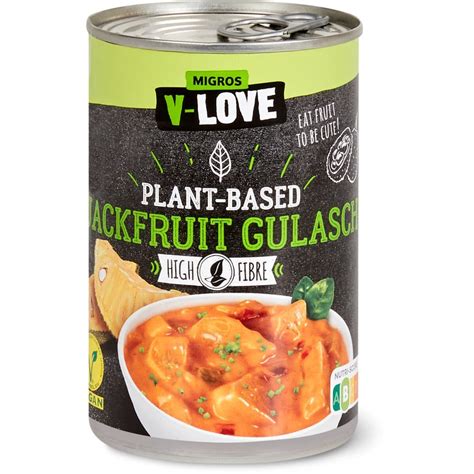 V Love Jackfruit Gulasch Migros