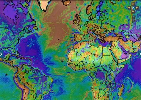 Esa Free Air Gravity Anomaly