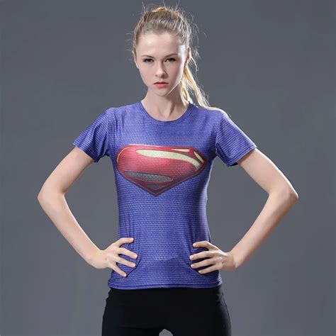 2017 Summer Fashion Superhero Wonder Women T Shirts 3d Printed