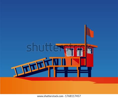 1,631 Lifeguard Station House Images, Stock Photos, 3D objects ...