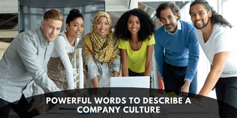 Words To Describe A Company Culture