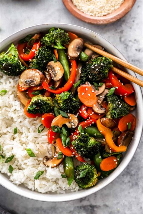 Vegetable Stir Fry Recipe The Cookie Rookie