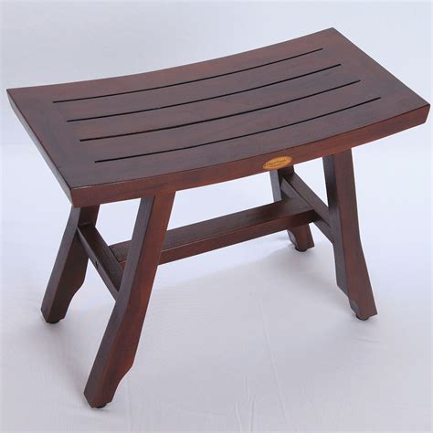 Decoteak Satori 24 Eastern Style Teak Shower Bench Ebay