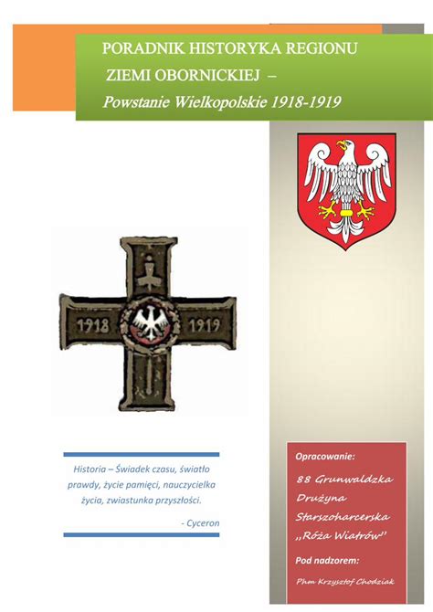 Pdf Ziemi Obornickiej Powstanie Wielkopolskie Raporty