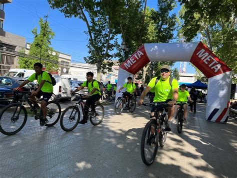 Andes on line Más de 300 asistentes dieron vida a la gran cicletada