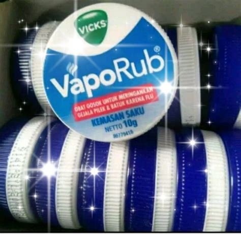 Vicks Vaporub 10 Gram Original Vicks Inhaler Lazada Indonesia