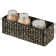 Mdesign Woven Hyacinth Bathroom Toilet Tank Storage Basket Pack