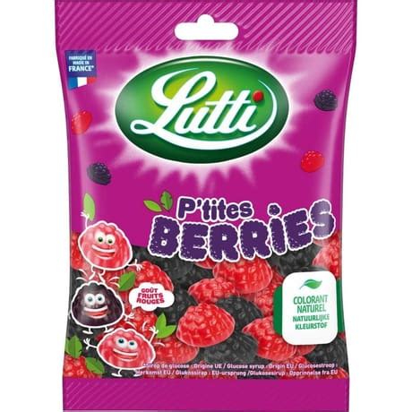 Lutti Bonbons P Tites Berries X1 180g