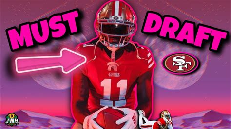 The 49ers WR You MUST Draft Fantasy Football 2023 YouTube