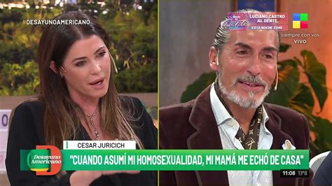 César Juricich Cuando asumí mi homosexualidad mi mamá me echó de