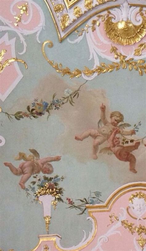 Pinkrococo Aesthetic Renaissance Art Painting Rococo Aesthetic