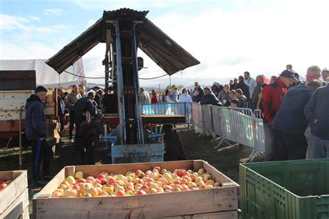 Des milliers de visiteurs se sont pressés à la Fête de la pomme ce week