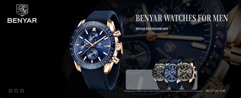 By Benyar Men S Watch Amazon Analog Waches For Man Sport Work