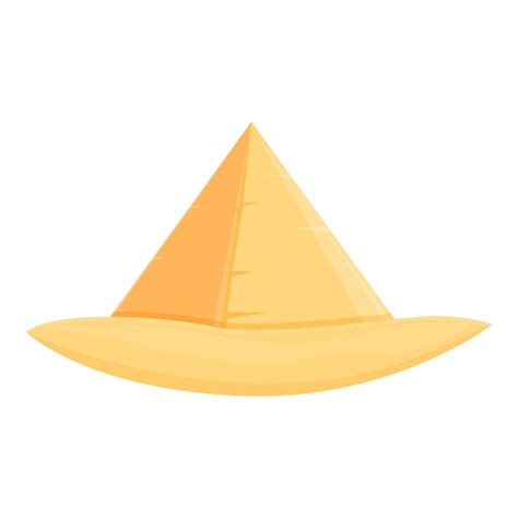 Premium Vector Desert Pyramid Icon Cartoon Vector Ancient Egypt Sand