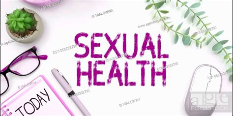 Writing Displaying Text Sexual Health Conceptual Photo Healthier Body