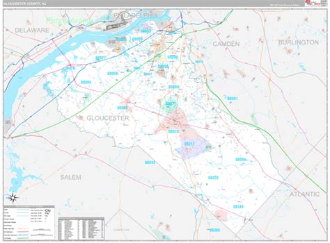 Map Of Gloucester County Nj Maps For You