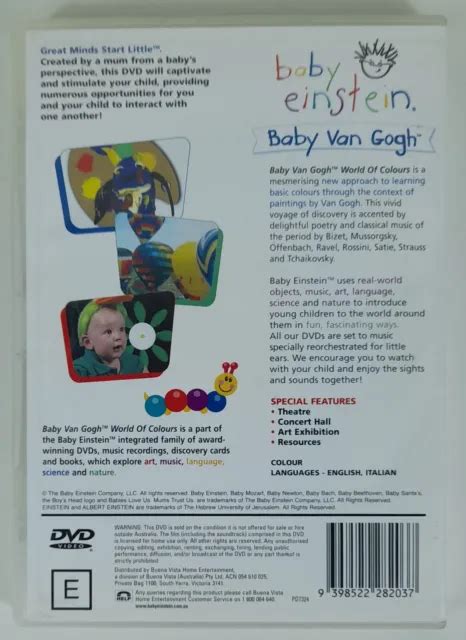 Baby Einstein Baby Van Gogh World Of Colours Dvd