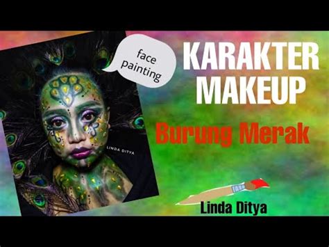 Makeup Karakter Burung Merak YouTube