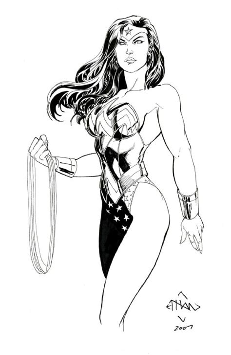 Ethan Van Sciver Wonder Woman In Joel Thingvall GALLERY OF WONDER