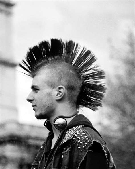 Different Mohawk Hairstyles For Men Rock Hairstyles Punk Mohawk Punk Rock Hair