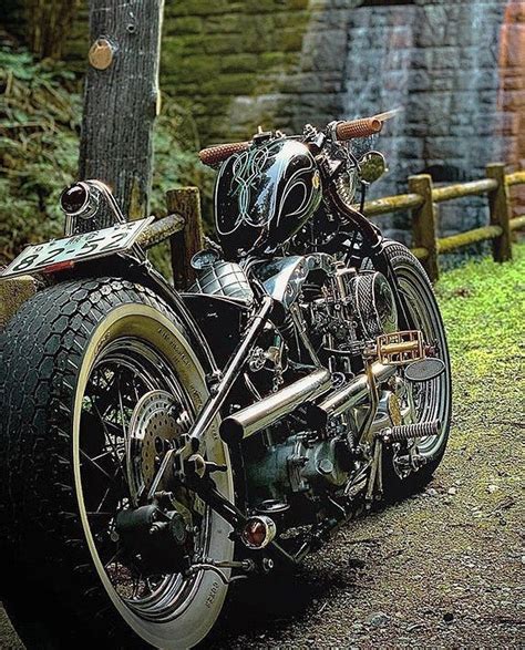 Kultbobcycless Instagram Profile Post Harley Davidson Shovel