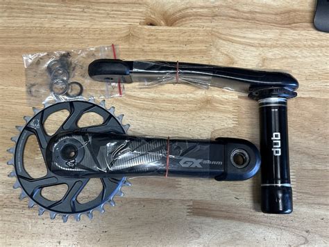 2023 SRAM GX Eagle Carbon Crankset DUB Boost 32t 170mm For Sale