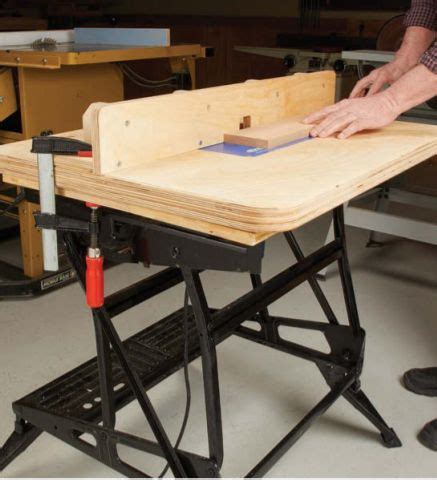 Portable Router Table | Router table, Router table plans, Build a router table