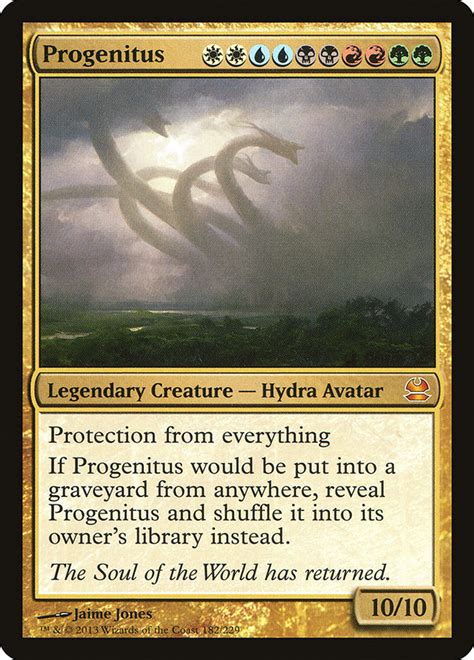 Progenitus Mma 182 Magic The Gathering Card