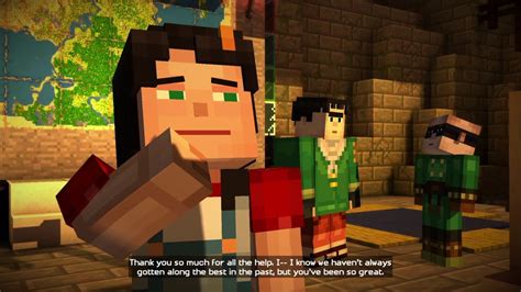 Minecraft Story Mode Episode 2 Lukas X Jesse Romantic Cute Scenes