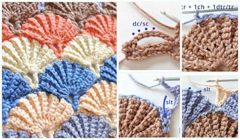 Beautiful Shells Crochet Pattern