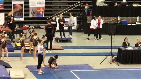 Katie Rude 10 Year Old Level 8 Gymnast States 2018 Yurchenko Pike