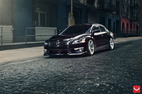 Impeccable Nissan Altima Enhanced With Gorgeous Rims By Vossen CARiD