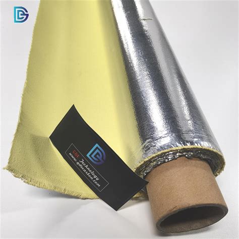 China Factory Aluminized Fabric Nomex Aramid Fabric Aluminized Para