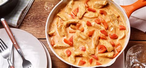 Hähnchen Rahm Geschnetzeltes mit Paprika maggi de