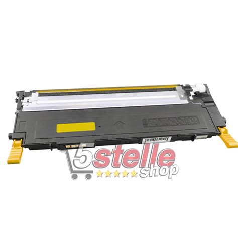 5 Stelle Shop TONER GIALLO PER SAMSUNG CLP 360 365 365W CLX 3300 3305