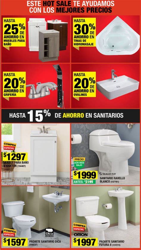 Folleto The Home Depot Hot Sale V Lido Al De Junio