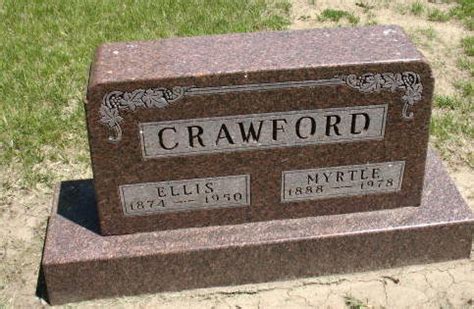 Ellis Crawford Monumento Find A Grave