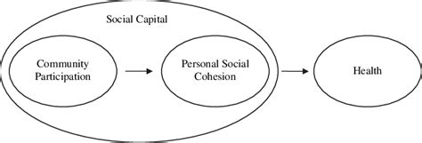 Proposed Relationship Between The Two Components Of Social Capital And