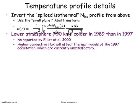 PPT - Triton's atmosphere: energy crisis PowerPoint Presentation, free download - ID:3877487