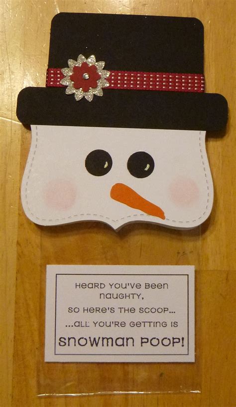 So you think you can stamp: Snowman Poop