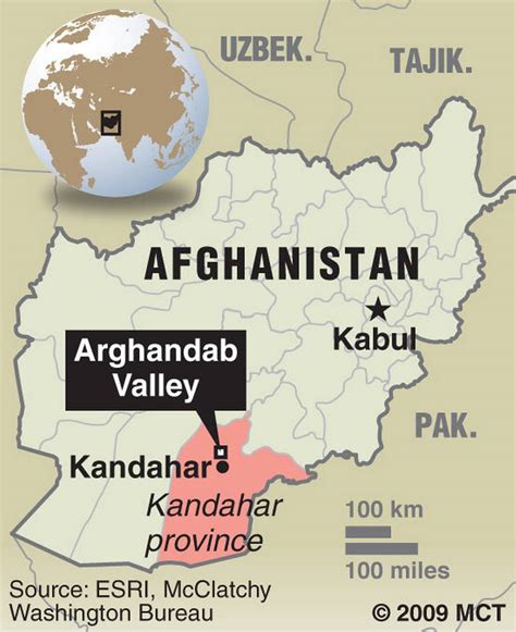 Jungle Maps Map Of Afghanistan Kandahar