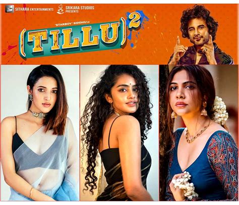 DJ Tillu Square: Siddhu Jonnalagadda squaring off heroines | cinejosh.com