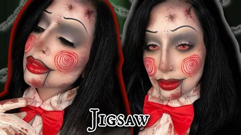 Halloween Jigsaw Makeup Tutorial YouTube