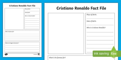 Amazing Facts About Ronaldo History Twinkl Resources