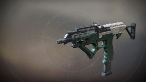 Multimach CCX Destiny 2 Legendary Submachine Gun Possible Rolls