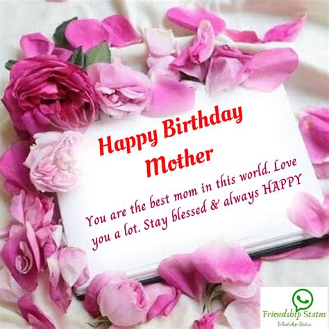 50 Best Birthday Wishes For Mother Birthday Wishes For Your Mom