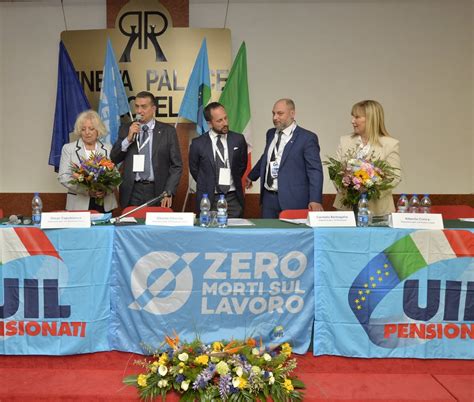 Viii Congresso Regionale Uilp Lazio Riconfermata La Segreteria Uil